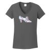 Ladies Heavy Cotton ™ 100% Cotton V Neck T Shirt Thumbnail