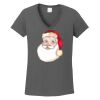Ladies Heavy Cotton ™ 100% Cotton V Neck T Shirt Thumbnail