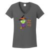 Ladies Heavy Cotton ™ 100% Cotton V Neck T Shirt Thumbnail
