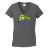 Ladies Heavy Cotton ™ 100% Cotton V Neck T Shirt Thumbnail