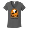 Ladies Heavy Cotton ™ 100% Cotton V Neck T Shirt Thumbnail