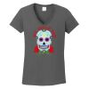Ladies Heavy Cotton ™ 100% Cotton V Neck T Shirt Thumbnail