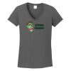 Ladies Heavy Cotton ™ 100% Cotton V Neck T Shirt Thumbnail