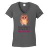 Ladies Heavy Cotton ™ 100% Cotton V Neck T Shirt Thumbnail