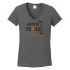 Ladies Heavy Cotton ™ 100% Cotton V Neck T Shirt Thumbnail