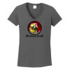Ladies Heavy Cotton ™ 100% Cotton V Neck T Shirt Thumbnail
