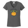 Ladies Heavy Cotton ™ 100% Cotton V Neck T Shirt Thumbnail