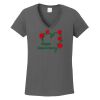 Ladies Heavy Cotton ™ 100% Cotton V Neck T Shirt Thumbnail