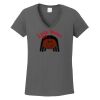 Ladies Heavy Cotton ™ 100% Cotton V Neck T Shirt Thumbnail