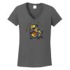 Ladies Heavy Cotton ™ 100% Cotton V Neck T Shirt Thumbnail