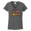 Ladies Heavy Cotton ™ 100% Cotton V Neck T Shirt Thumbnail