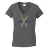 Ladies Heavy Cotton ™ 100% Cotton V Neck T Shirt Thumbnail
