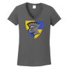 Ladies Heavy Cotton ™ 100% Cotton V Neck T Shirt Thumbnail
