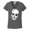 Ladies Heavy Cotton ™ 100% Cotton V Neck T Shirt Thumbnail