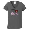 Ladies Heavy Cotton ™ 100% Cotton V Neck T Shirt Thumbnail