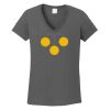 Ladies Heavy Cotton ™ 100% Cotton V Neck T Shirt Thumbnail