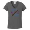 Ladies Heavy Cotton ™ 100% Cotton V Neck T Shirt Thumbnail