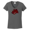 Ladies Heavy Cotton ™ 100% Cotton V Neck T Shirt Thumbnail