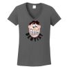 Ladies Heavy Cotton ™ 100% Cotton V Neck T Shirt Thumbnail