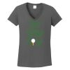 Ladies Heavy Cotton ™ 100% Cotton V Neck T Shirt Thumbnail