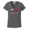 Ladies Heavy Cotton ™ 100% Cotton V Neck T Shirt Thumbnail