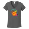Ladies Heavy Cotton ™ 100% Cotton V Neck T Shirt Thumbnail