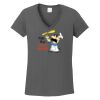 Ladies Heavy Cotton ™ 100% Cotton V Neck T Shirt Thumbnail