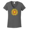 Ladies Heavy Cotton ™ 100% Cotton V Neck T Shirt Thumbnail