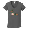 Ladies Heavy Cotton ™ 100% Cotton V Neck T Shirt Thumbnail