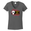 Ladies Heavy Cotton ™ 100% Cotton V Neck T Shirt Thumbnail