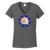 Ladies Heavy Cotton ™ 100% Cotton V Neck T Shirt Thumbnail