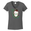 Ladies Heavy Cotton ™ 100% Cotton V Neck T Shirt Thumbnail