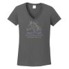 Ladies Heavy Cotton ™ 100% Cotton V Neck T Shirt Thumbnail