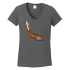 Ladies Heavy Cotton ™ 100% Cotton V Neck T Shirt Thumbnail