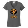 Ladies Heavy Cotton ™ 100% Cotton V Neck T Shirt Thumbnail