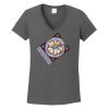 Ladies Heavy Cotton ™ 100% Cotton V Neck T Shirt Thumbnail