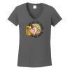 Ladies Heavy Cotton ™ 100% Cotton V Neck T Shirt Thumbnail
