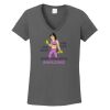 Ladies Heavy Cotton ™ 100% Cotton V Neck T Shirt Thumbnail