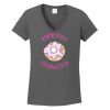 Ladies Heavy Cotton ™ 100% Cotton V Neck T Shirt Thumbnail