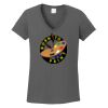 Ladies Heavy Cotton ™ 100% Cotton V Neck T Shirt Thumbnail