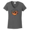 Ladies Heavy Cotton ™ 100% Cotton V Neck T Shirt Thumbnail