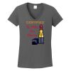 Ladies Heavy Cotton ™ 100% Cotton V Neck T Shirt Thumbnail