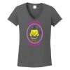 Ladies Heavy Cotton ™ 100% Cotton V Neck T Shirt Thumbnail