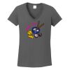 Ladies Heavy Cotton ™ 100% Cotton V Neck T Shirt Thumbnail