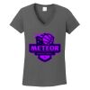 Ladies Heavy Cotton ™ 100% Cotton V Neck T Shirt Thumbnail