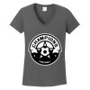Ladies Heavy Cotton ™ 100% Cotton V Neck T Shirt Thumbnail
