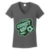 Ladies Heavy Cotton ™ 100% Cotton V Neck T Shirt Thumbnail