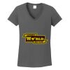 Ladies Heavy Cotton ™ 100% Cotton V Neck T Shirt Thumbnail