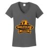 Ladies Heavy Cotton ™ 100% Cotton V Neck T Shirt Thumbnail