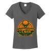 Ladies Heavy Cotton ™ 100% Cotton V Neck T Shirt Thumbnail